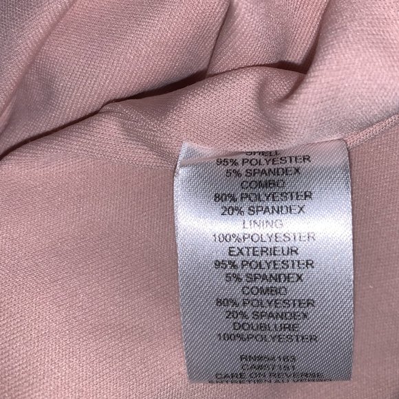 Calvin Klein Blush Pink Midi Dress - Picture 9 of 9